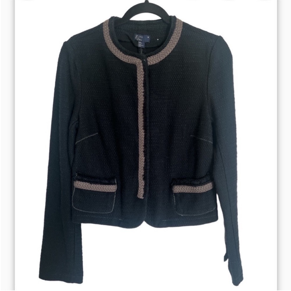American Eagle Navy Blue Tweed Blazer NWOT